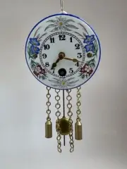 Miniature German Antique Pendulum Wall Clock