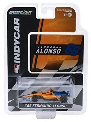 Greenlight 1:64 Indycar 2019 #66 Fernando Alonso McLaren Racing Dell 10845