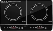 My Best Buy - Devanti Electric Induction Cooktop 60cm Portable Kitchen Ceramic Glass Cooker-