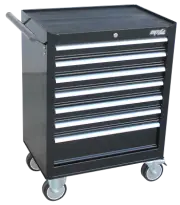 SP Tool Box SP40104 Black ToolBox 7 Drawer Roller Cabinet Workshop Tool Storage