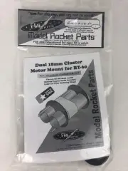 Flying Model Rocket – Parts – Cluster Mount 2 x 18 mm in BT-60 - Fliskits