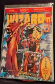 Wizard Magazine #11 - July 1992 Sealed - McFarlane - Spawn Trading Card Inside