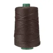 Polyester Macrame Cord, 3mm x 219 Yards Macrame Cords - (Deep Brown)