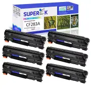 6PK CF283A 83A Toner for HP LaserJet Pro MFP M126nw M127fw M127fp M127fn M128fw