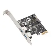 Syba IO Crest SD-PEX20160 2 Port USB 3.0 and PCIe Card 2.0 x1 Renesas Chipset