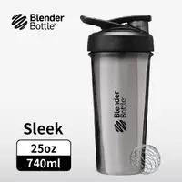 在飛比找誠品線上優惠-Blender Bottle Sleek按壓式不鏽鋼水壺/ 