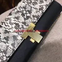 在飛比找Yahoo!奇摩拍賣優惠-❤正品專購❤TORY BURCH 美國輕奢時尚 蛇紋T字鎖鍊