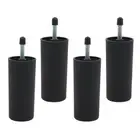 4x Bed Riser Table Lifts Furniture Cabinet Feet Plinth Floor Protector 100mm