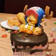 WS Studio One Piece Tony Tony Chopper Statue In Stock 2Face 13*13*12cm Anime