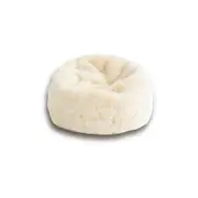 Auskin The Gulgong Sheepskin Long Wool Soft Bean Bag Home/Room Decor Cream