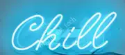 14"x6" Chill Neon Sign Acrylic Handmade Light Lamp With Dimmer Wall Decor