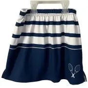 Monday’s Child / Vive La Fete Navy/White Tennis Skirt Size 5 NWT