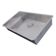 Wells Sinkware 5.5 30" Soft Radius Single Bowl Kitchen Sink ADA Depth