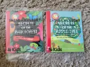 NEW 2023 Chick-fil-A "Shine-A-Light" Secrets Rain Forest & Secrets Of Apple Tree
