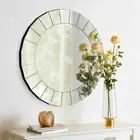 Large Round Decorative Mirrors for Wall Decor HD Antique Venetian Ornate Mirror