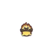 Studio Ghibli Pin Badge Broach Howl's Moving Castle Calcifer Fire Log