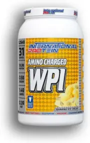 Amino Charged Banana Ice Cream Flavour Whey Protein Isolate Powder 1.25 Kg