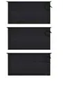 New black apron with 3 pockets