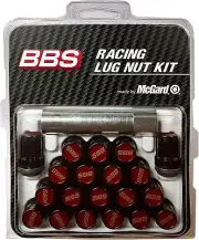 BBS Racing Lug Nut Set McGard M12x1.5 For Toyota, Honda, Mazda, Mitsubishi New
