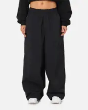 [JORDAN] Jordan Women's Flight Chicago Parachute Pants Black - Size M M Black