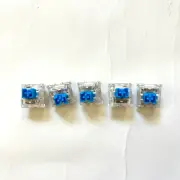 5 pcs E-yooso Gaming RGB White Blue Mechanical Key Switches replacement w/ tool