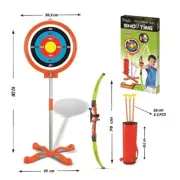 Bow & Arrow Archery Set Target Stand Kids Toy Indoor/Outdoor Garden Fun