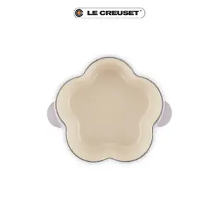 【Le Creuset】琺瑯鑄鐵鍋山茶花鍋20cm(藍鈴紫-淡金頭)