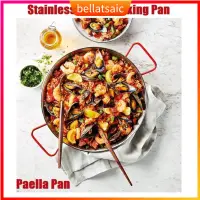 在飛比找蝦皮購物優惠-Paella Seafood Frying Pot Stai