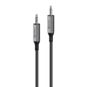 Alogic ACM5RBK 5m Ultra 3.5mm (Male) to 3.5mm (Male) Audio Cable Lead - Space Grey