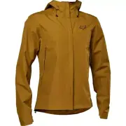 Fox Racing Ranger 2.5L Water Mens MTB Mountain Bike Jacket Caramel Medium
