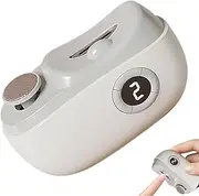 Electric Nail Clippers for Seniors, USB Rechargeable Toenail Trimmer, LED 3-Speed Nail Polishing Trimmer with Scraps Storage for Seniors, Elderly, Manicure, Travel, Home Salon
