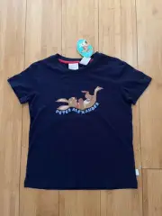 Peter Alexander Size 5 Junior Blue Dog Sleep Shirt T-shirt Pj Pajamas New