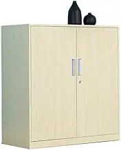 File Cabinet Office File Cabinet with Lock File Information Storage Cabinet 1mm Thickness Iron Cabinet Home Balcony Tool Storage Cabinet Office Drawer(Beige)
