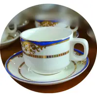 在飛比找蝦皮購物優惠-【鞋念】復古古典伯爵荼杯盤花荼杯咖啡杯一杯一盤 150CC 
