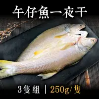 在飛比找台灣好農優惠-(3隻組)【海軒水產】午仔魚一夜干250g/包