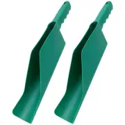 2 Pcs Drain Cleaning Spoon Rain Gutter Cleaner Tool Gardening Supplies Shovel