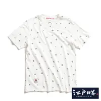 在飛比找蝦皮商城優惠-江戶勝 滿版印花短袖T恤(米白色)-男款