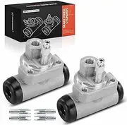 A-Premium Rear Driver and Passenger Drum Brake Wheel Cylinder Compatible with Select Nissan Models - Pathfinder 1987-1988, D21 1986-1989, 2-PC Set - Replace# 4410031G11