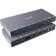 MBEAT UCDX15 15 In 1 Triple Display USB-C Dock Elite X15