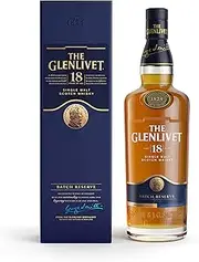 The Glenlivet 18 Year Old Single Malt Scotch Whisky, 700 ml