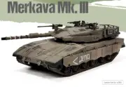 [New] 1/72 MERKAVA MK. III TANK PLAMODEL KIT ACADEMY 13429