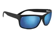 Serengeti Pistoia 8298 Satin Black / 555nm Blue Polarised Lenses