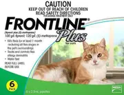 Plus Flea & Tick Protection for Cats, 6s
