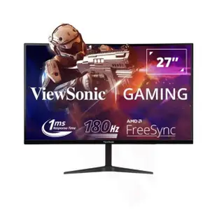 【ViewSonic 優派】VX2718-P-MHD 27型 VA 電競螢幕(內建喇叭/FreeSync/1ms)