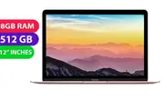 Apple Macbook 2017 (M5, 8GB RAM, 512GB, 12", Retina, Gold) Australian Stock - Refurbished (Excellent)