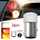 2PCS 1157 BAY15D 1156 BA15S LED Light Bulb Brake Reverse Turn Stop Tail Lamp Car