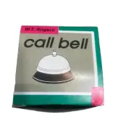 W T Rogers New in Box Call Bell Vintage *ding* *ding*