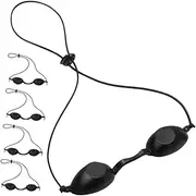 Ipetboom 5pcs UV Silicone Eye Goggles for Tanning Beds and Beauty Treatments Lightweight Reusable Eye Masks From Bright Lights and Sunlight