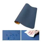 90x45cm Both Sides Two Colors PU leather Mouse Pad Mat Large Office Gaming Desk Mat