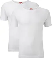 [Heatwave Thermalwear] Heatwave® Pack of 2 Men's Thermal T Shirt, Warm Underwear Baselayer, S M L XL XXL Thermals